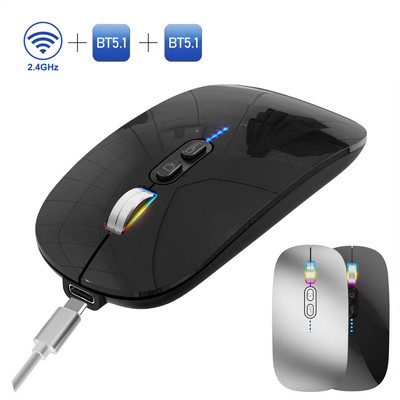 Three Modes Wireless Mouse