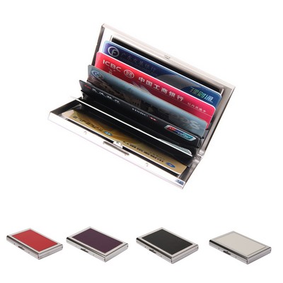 Genuine Leather RFID Blocking Credit Card Wallet