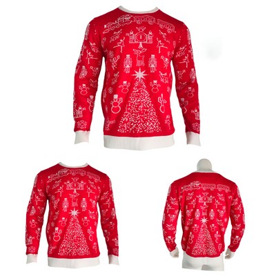 Unisex Christmas Ugly Sweater Pullover