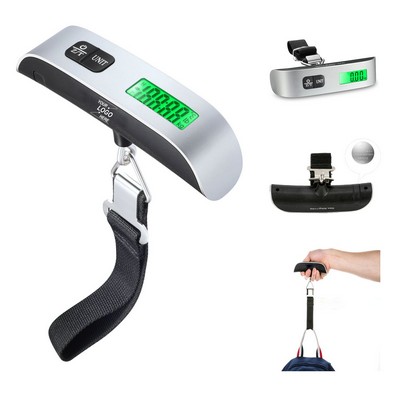 Travel Digital Luggage Scale with 50Kg Capacity - Battery Included