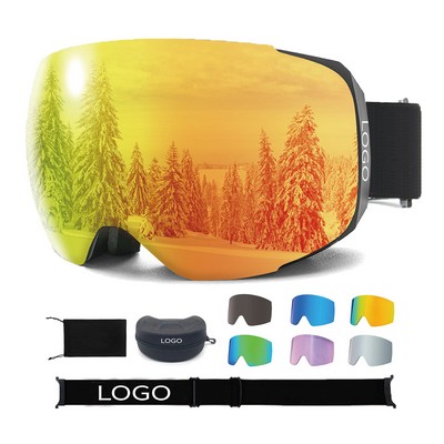 Double Layered Large Ski Goggle