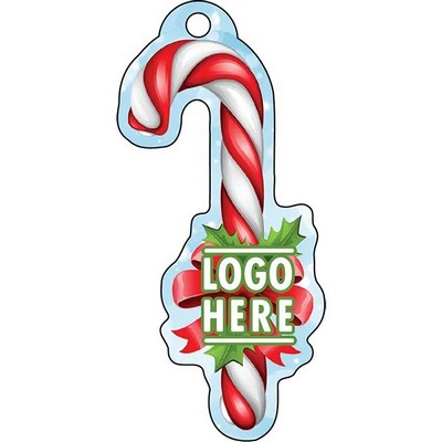 Full Color Acrylic Ornaments - Single Candy Cane