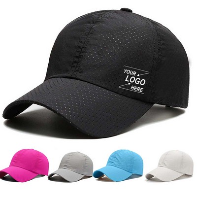 Breathable Quick Dry Mesh Trucker Hat for Summer