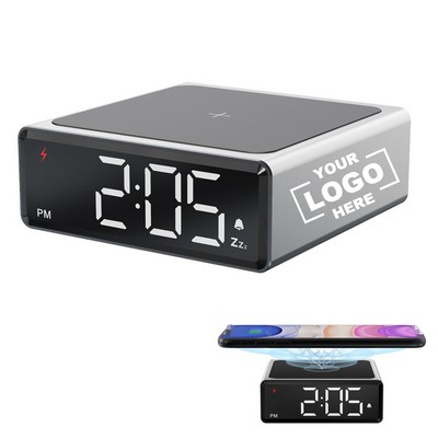 Wireless Charging Digital Alarm Clock