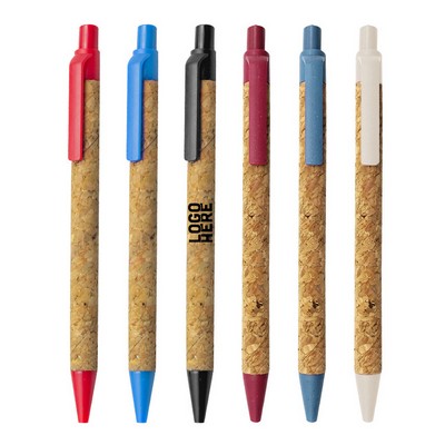 Eco Friendly Cork Ballpoint Pen