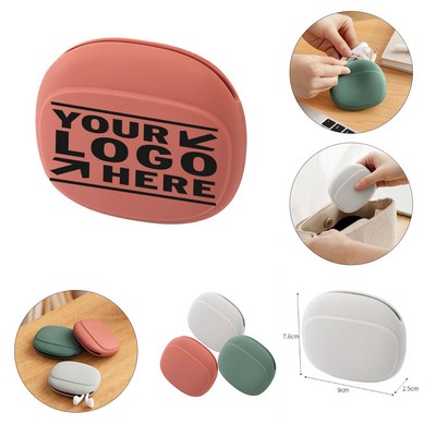 Silicone Storage Box Headphones Case Small Case