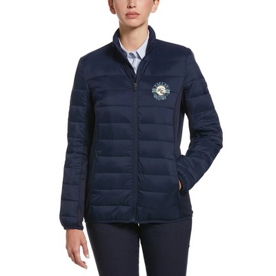 Perry Ellis Ladies Full-Zip Puffer Jacket