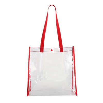 Clear Stadium Tote Bag