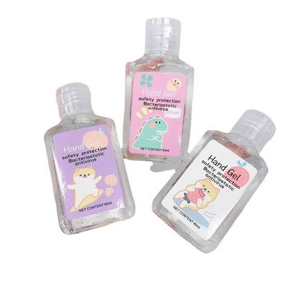 2 oz Travel Hand Sanitizer Gel with Moisturizing Beads