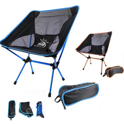 Outdoor Moon chair Camping camping folding chair Portable lazy chair Light aluminum folding chair