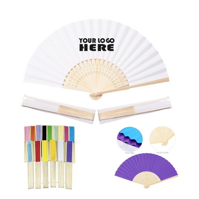 Bamboo Handheld Fans