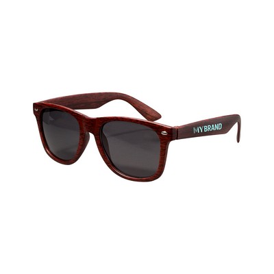 Prime Line Woodtone Woodgrain Sunglasses