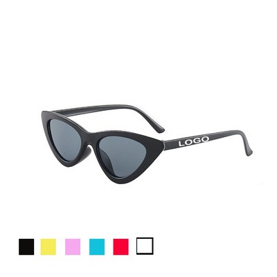 Retro Narrow Pointy Cateye Womens Sun Glasses