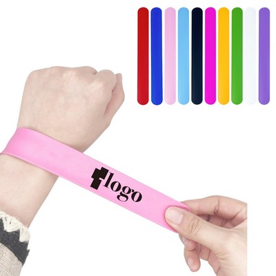 Silicone Slap Wristband