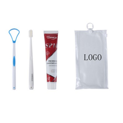 Dental Travel Kit with Travel Toothbrush