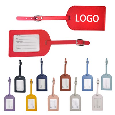 Leather Luggage Tag