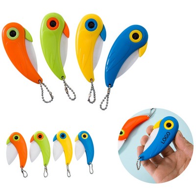 Parrot Ceramic Kitchen Knife