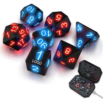 Electronic Luminous Dice Set