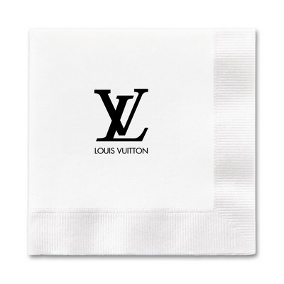 1-Ply White Beverage Napkin, FSC Certified