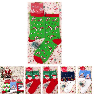 Festive Christmas Holiday Socks