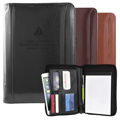 Atlantis Leather Junior Portfolio (Black)