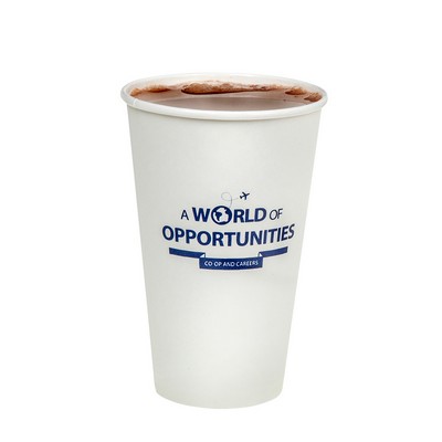 16 Oz. White Paper Cup