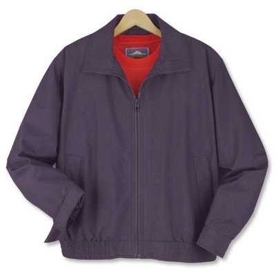 Fleece Lined Microfiber Jacket