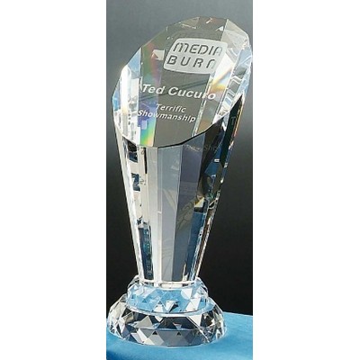 Spotlight Optic Crystal Award (3"x8¼")