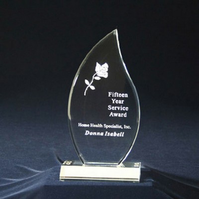 Flame Award w/Base (4"x6 3/4")