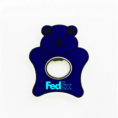 Bear Bottle Opener w/Magnet