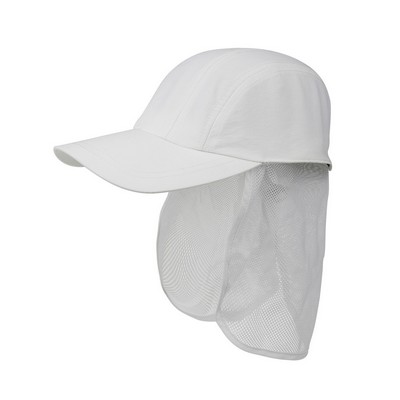 Juniper Taslon UV 5 Panel Cap w/ Mesh Tuck Away Flap