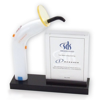 Dentist Tool on Base Embedment/Award/Paperweight