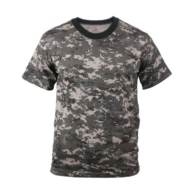 Men's Subdued Urban Digital Camouflage Military T-Shirt (S to XL)