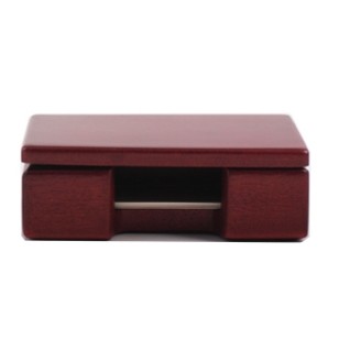 Rosewood Business Card Holder