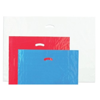 White Super Gloss™ Low Density Single Layer Bag (20"x20"x5")