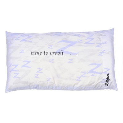 King Pillowcase w/Overall Print Front & Back (20"x40")