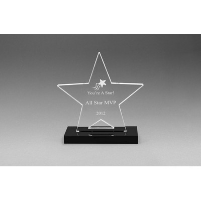 Snap-In Acrylic Star Award (6")