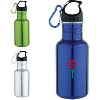 17 Oz. Stainless Steel Sports Bottle 100% PBA free