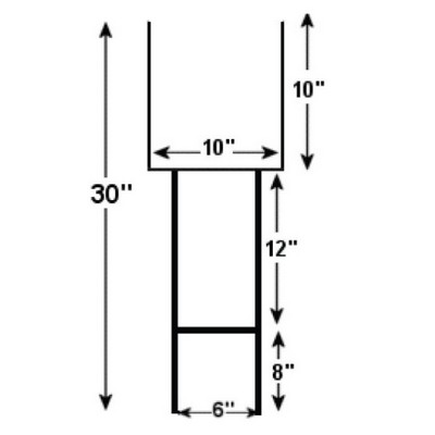 30" "H" Frame - Heavy Duty