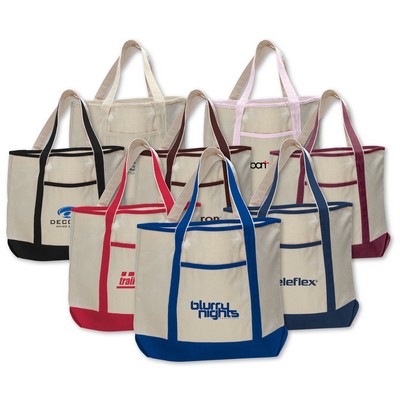 Large Canvas Deluxe Tote Bag