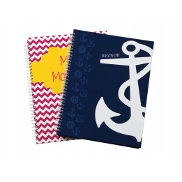 Personalized Hard Cover Journals (8-1/2" x 5-1/2" Sheet Size)