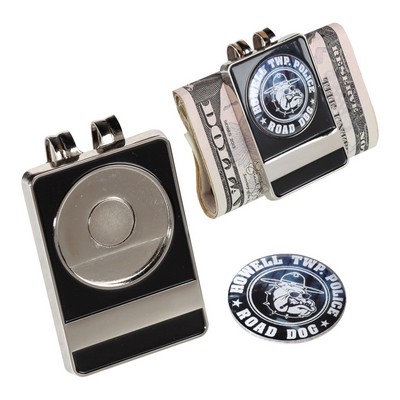 Money Clip with Offset Printed Ball Marker