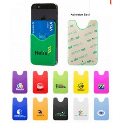 Silicon Smart Phone Wallet/Business Holder (Screen)