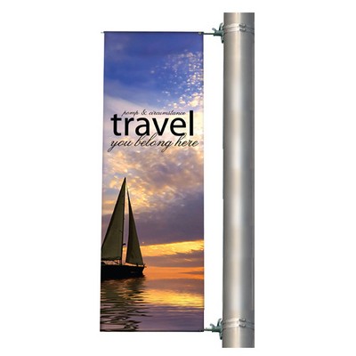 Single Kit Double Sided Boulevard Banner (3'x3')