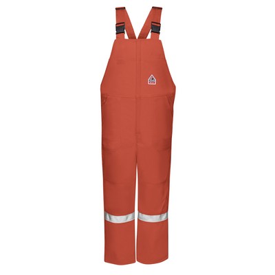 Bulwark® Men's Midweight Excel FR ComforTouch Deluxe Insulated Bib Overall W/ Reflective Trim