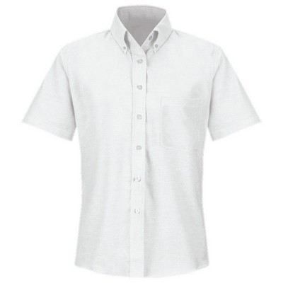 Red Kap™ Women's Short Sleeve Executive Oxford Dress Shirt - White