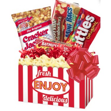 Movie Night Gift Basket