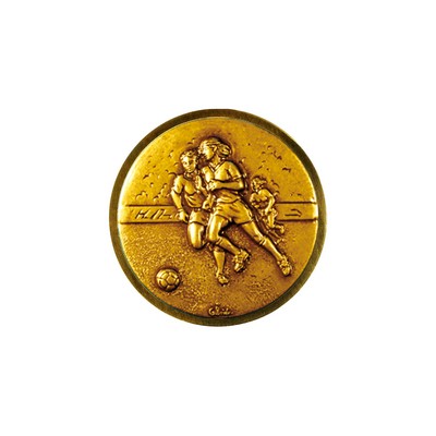 Club Lorente Round 1" Lapel Pin- Soccer Female