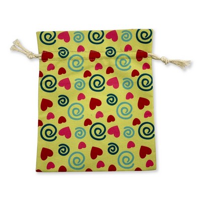 Drawstring Cotton Bag (Priority) (6.29"x7.48")