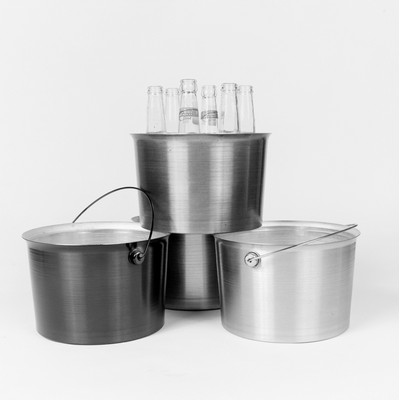 Beer and Soda Bucket - Silver 9 Pints